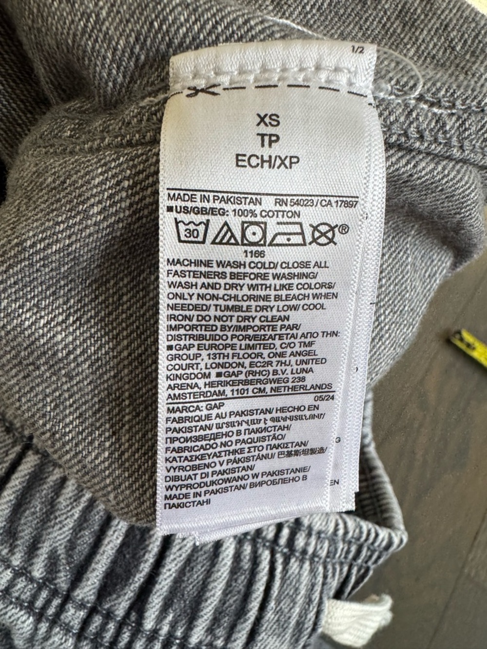 Gap Easy Cargo pull on jeans XS - Picture 3 of 3